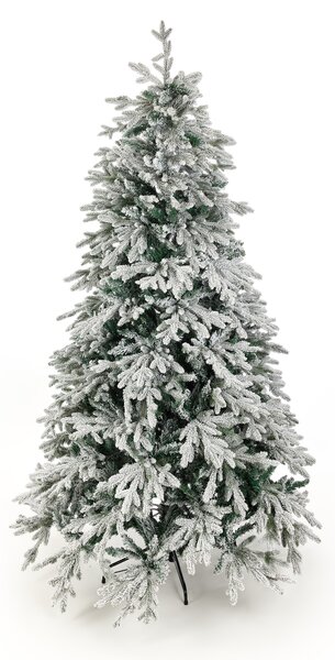Umelý vianočný stromček 3D Jedľa Biela Exclusive 210 cm