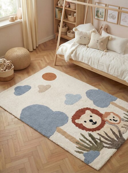 Koberec Hanse Home Snuggle Lionel krémový / viacfarebný