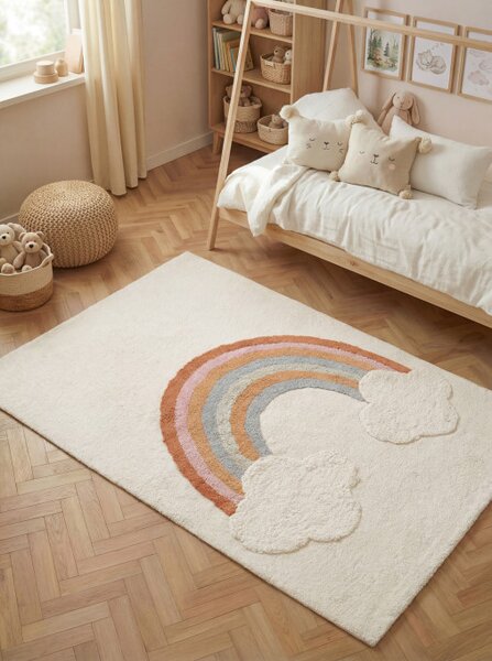Koberec Hanse Home Snuggle Petite Melodie krémový / viacfarebný