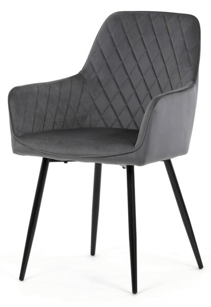 Jedálenská stolička sivá DCH-215 GREY4
