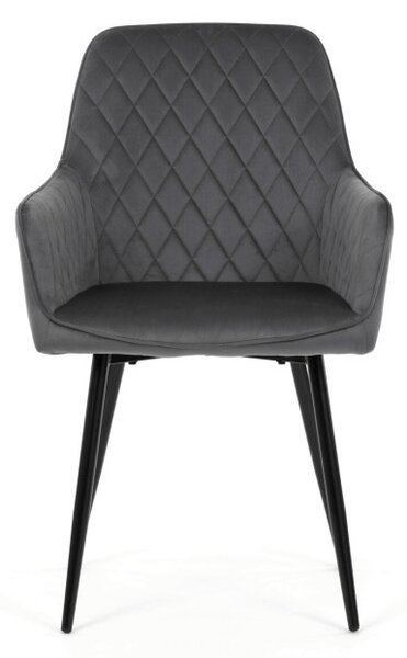 Jedálenská stolička sivá DCH-215 GREY4