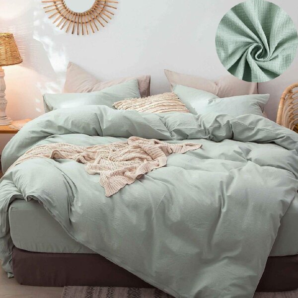 Mušelínové obliečky Matcha Rozmer obliečok: Detský rozmer 90x135 cm, Obsah balenia: Set Balenie