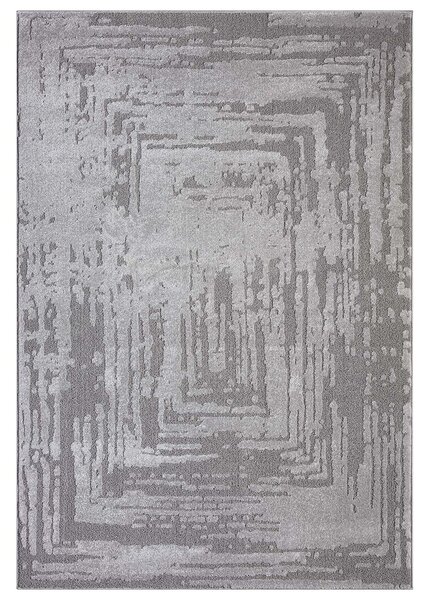 Dekorstudio Moderný koberec do obývačky FLAIR 171 - sivý Rozmer koberca: 80x150cm
