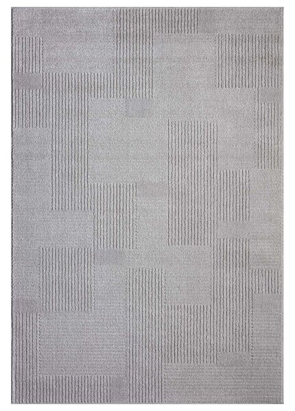 Dekorstudio Moderný koberec do obývačky FLAIR 177 - sivý Rozmer koberca: 80x150cm