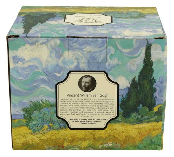 Porcelánový hrnček Van Gogh Wheat Field 430 ml