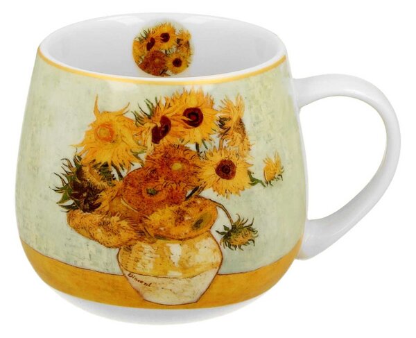 Porcelánový hrnček Van Gogh Sunflowers 430 ml