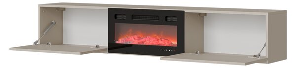 Mirjan24 TV stolík/skrinka s krbom Sodinke 180 EF, Farby: kašmír 5903211521454