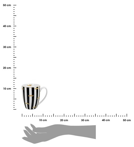 Porcelánový hrnček Moustache 360 ml
