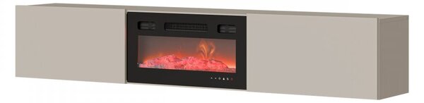 Mirjan24 TV stolík/skrinka s krbom Sodinke 180 EF, Farby: kašmír 5903211521454