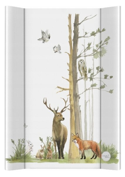 Sensillo Tvrdá prebaľovacia podložka 70x50 biela Farba: les