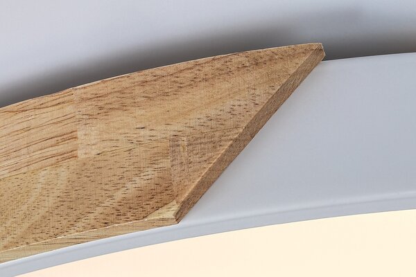 Stropné svietidlo LED 3000 / 4000 / 6500K biela, drevo IP20 Rabalux MAPLE2 71419
