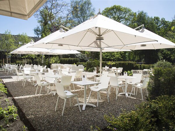Hartman Záhradný stôl BISTRO 67x67 Farba: Čierna