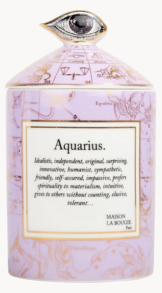 Ručne vyrobená vonná sviečka Aquarius (Frankincense & Patchouli)