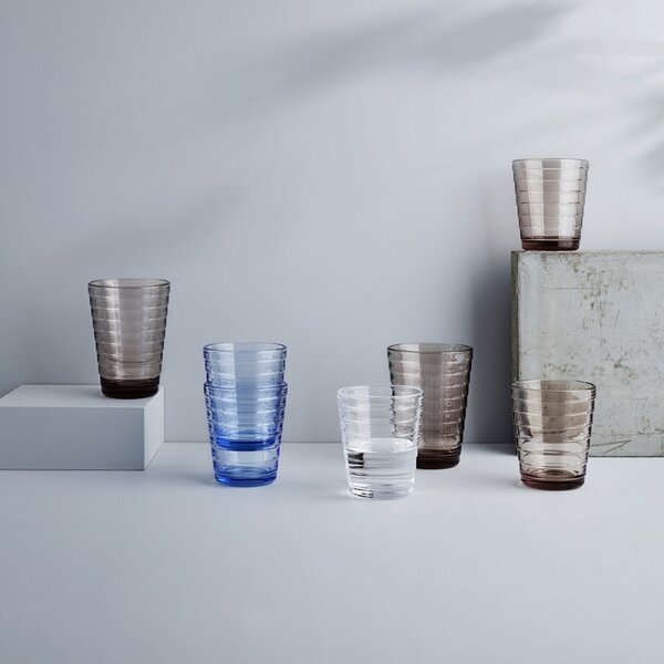 Iittala Poháre Aino Aalto 0,22l, 2ks, ultramarínovo modré