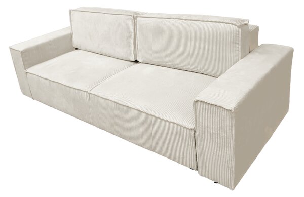KONDELA Rozkladacia pohovka, béžová, HARPERA BIG SOFA