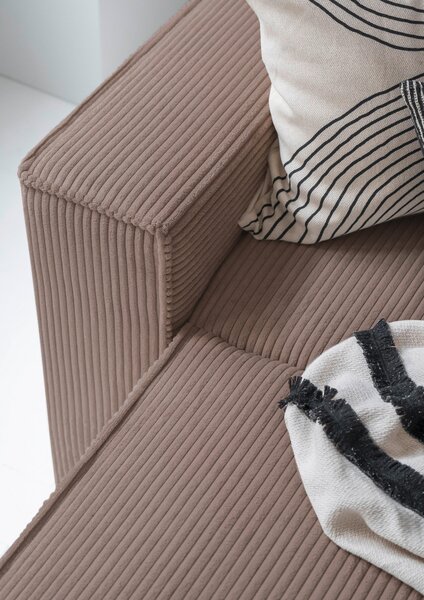 SEDACIA SÚPRAVA, textil, taupe MID.YOU - Sedačky, Online Only
