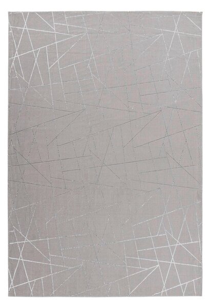 PLOCHO TKANÝ KOBEREC, 120/170 cm strieborná, taupe - Online Only bytové doplnky, Online Only
