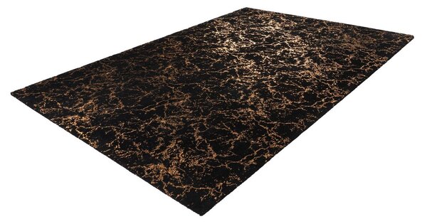 PLOCHO TKANÝ KOBEREC, 80/150 cm čierna, zlatá - Online Only bytové doplnky, Online Only