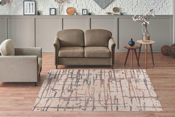 PLOCHO TKANÝ KOBEREC, 80/150 cm krémová, viacfarebná - Online Only bytové doplnky, Online Only