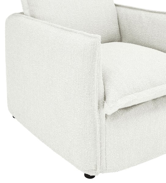 KRESLO, textil, biela Livetastic - Online Only obývacie izby, Online Only