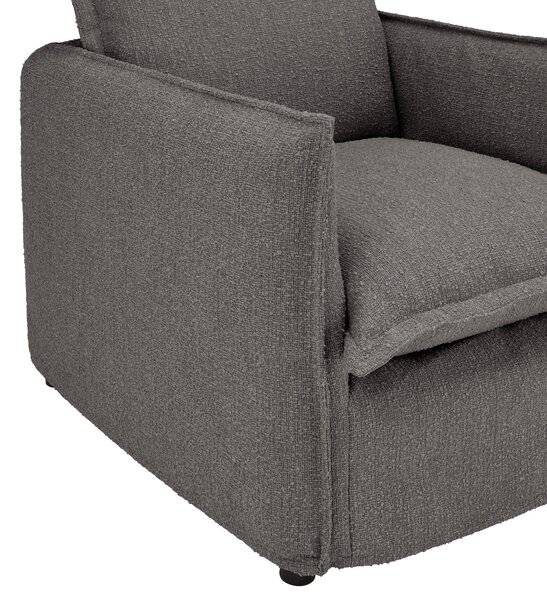 KRESLO, textil, sivá Livetastic - Online Only obývacie izby, Online Only