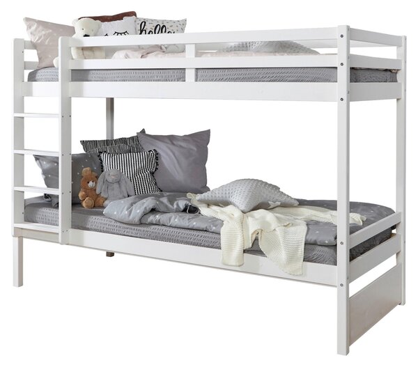 POSCHODOVÁ POSTEĽ, 90/200 cm biela MID.YOU - Detské izby, Online Only