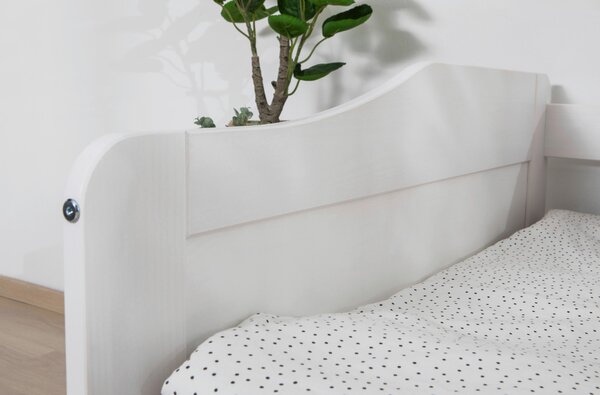 POSTEĽ S ÚLOŽNÝM PRIESTOROM, 90/200 cm biela MID.YOU - Detské izby, Online Only