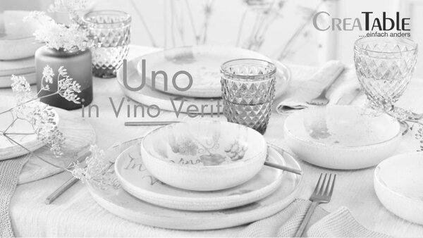 JEDÁLENSKÝ SERVIS Uno In Vino Veritas 12-dielne Creatable - Online Only bytové doplnky, Online Only