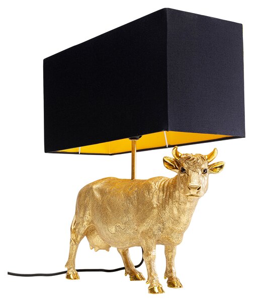 Cow stolová lampa zlatá 52 cm