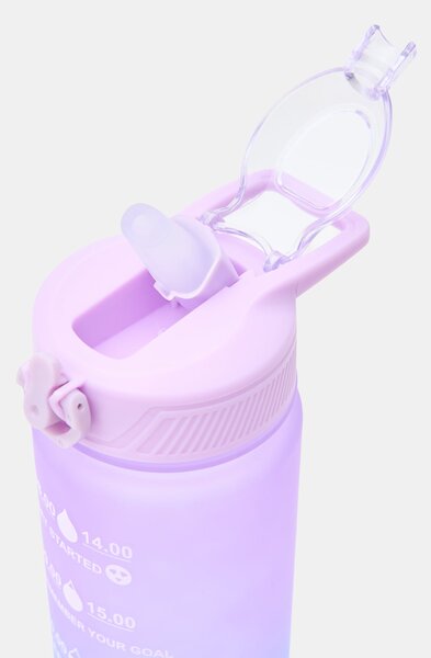 Sinsay - Fľaša na pitie s mierkou a úchytom - levanduľová