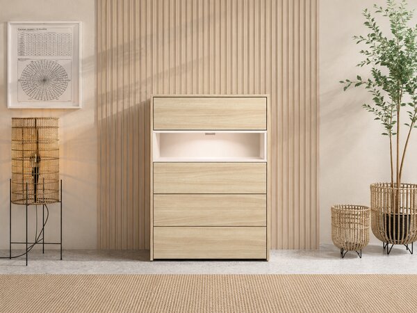 KOMODA MELINA DUB BARISTA 80 cm