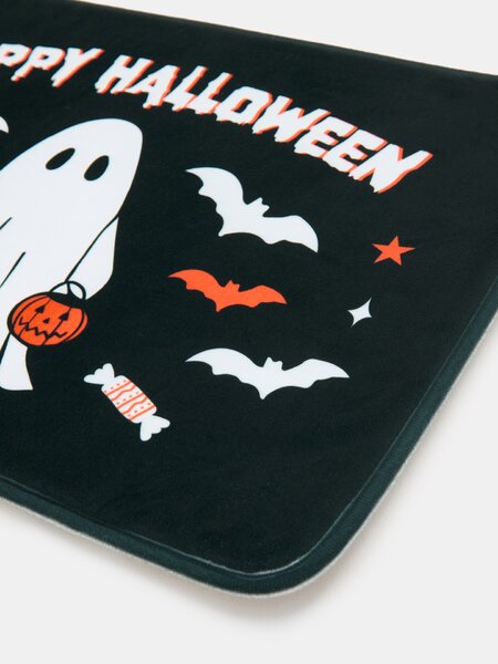 Sinsay - Kúpeľňová predložka s halloweenským motívom - čierna