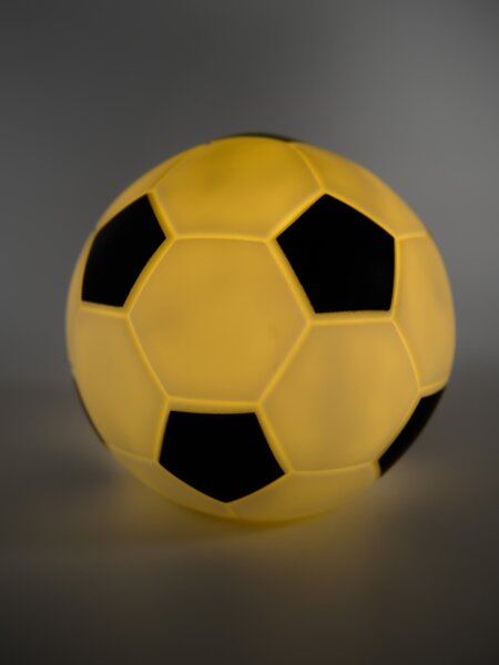 Sinsay - LED nočná lampa v tvare futbalovej lopty - biela