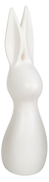Keramický zajac Findus, 29 cm, matt white