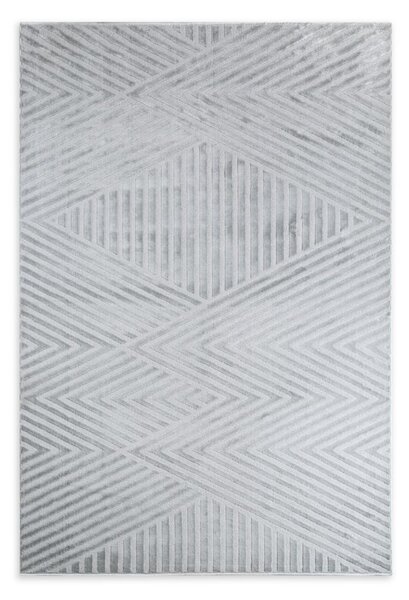 Dekorstudio Koberec do obývačky NOVA1, strieborný Rozmer koberca: 120x170cm
