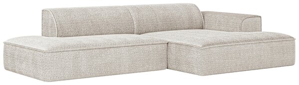ROHOVÁ SEDAČKA, plast, textil, kompozitné drevo, piesková Livetastic - Sedačky, Online Only