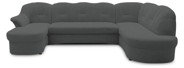 SEDACIA SÚPRAVA, textil, tmavosivá MID.YOU - Sedačky, Online Only
