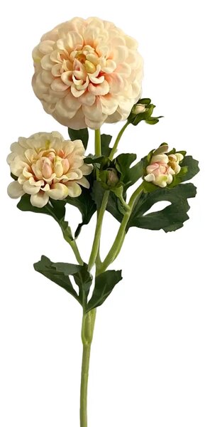 Umelá georgína 52 cm – Real Touch dekorácia - 51 - 70 cm