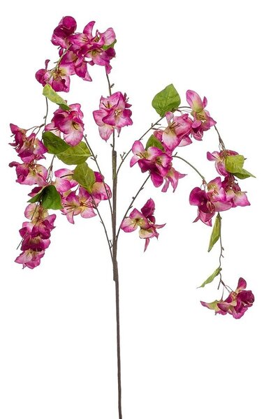 Umelá vetva Bougainvillea 120 cm – ružová - Růžová - 91 - 120 cm