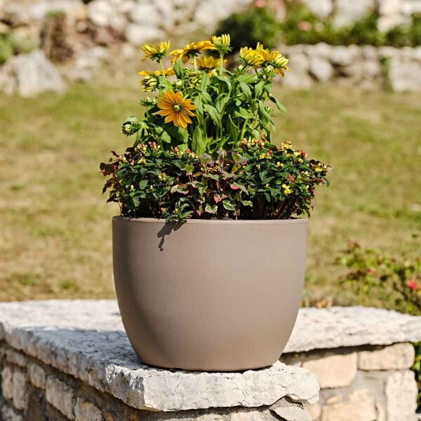 Kvetináč Rim cappuccino 50 cm - moderný doplnok