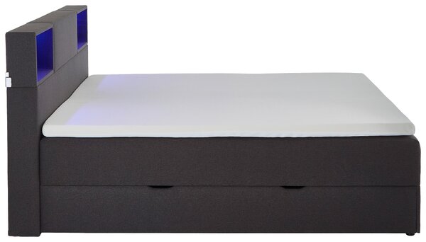 BOXSPRINGOVÁ POSTEĽ, 160/200 cm, antracitová Xora - Online Only spálne, Online Only