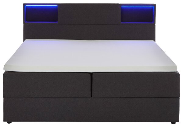 BOXSPRINGOVÁ POSTEĽ, 160/200 cm, antracitová Xora - Online Only spálne, Online Only