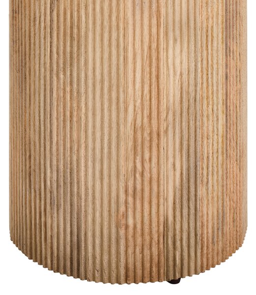 KONFERENČNÝ STOLÍK, prírodná farba, biela, drevo, kameň, 60/60/45 cm Livetastic - Stolíky do obývačky, Online Only