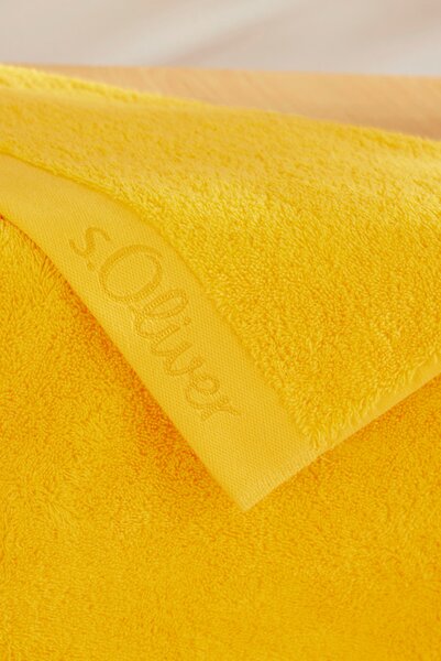 UTERÁK, 70/140 cm, žltá S. Oliver - Kúpeľňový textil, Online Only