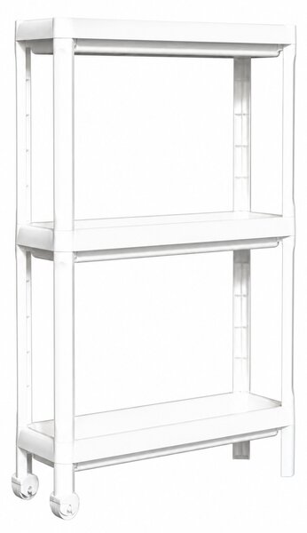 Pojazdný regál Tina, 53 x 17 x 71 cm