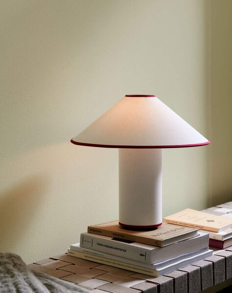 &Tradition Stolná lampa Colette ATD6, white/merlot 133115A156