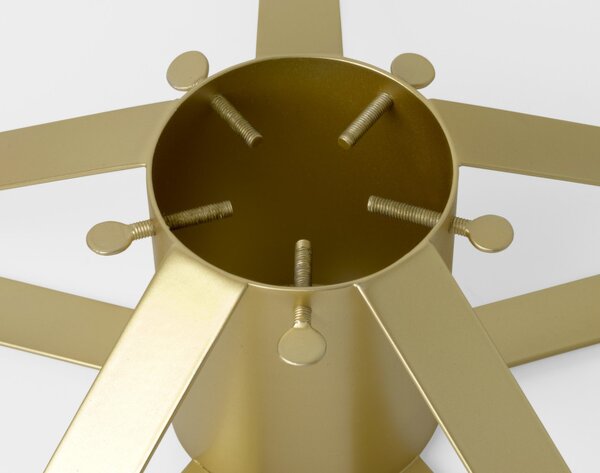Ferm Living Stojan na vianočný stromček, brass
