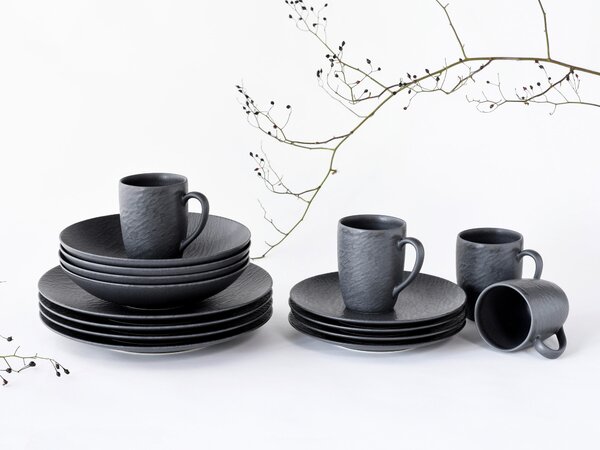 SADA HRNČEKOV NA KÁVU Rondo Schiefer 6-dielne Creatable - Hrnčeky & šálky, Online Only
