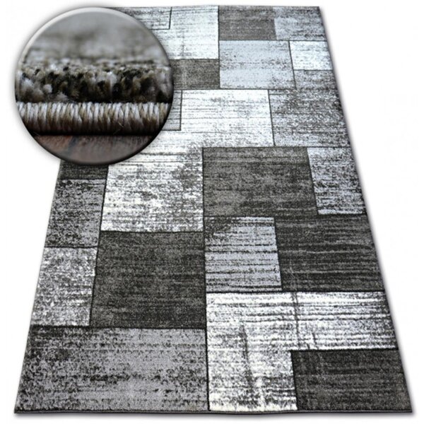 Kusový koberec Brad sivý 120x170cm
