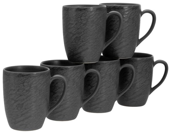 SADA HRNČEKOV NA KÁVU Rondo Schiefer 6-dielne Creatable - Hrnčeky & šálky, Online Only